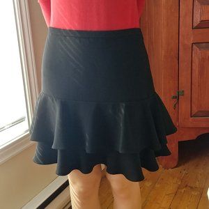 classic black skirt
